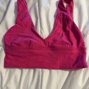 Sonic Pink Align Bra